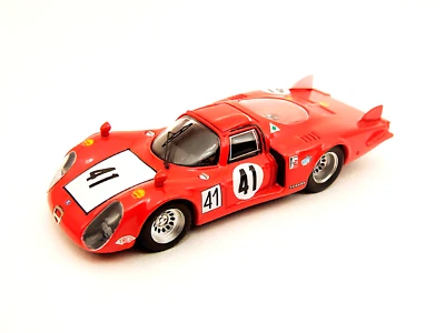 1:43 BESTMODEL  Alfa Romeo 33.2 Coda Lunga - 24 Horas de Le Mans 1968 #41 - Immagine 1 di 2
