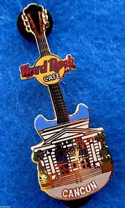 CANCÚN MÉXICO *SERIE DE GUITARRAS FACADE* GIBSON BUILDING Hard Rock Café PIN LE - Imagen 1 de 1