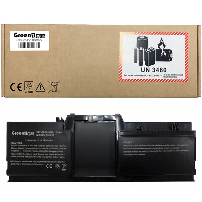 GREENTECH 312-0650 WR015 BATTERY FOR DELL LATITUDE XT XT2 11.1V 42WH MR369 PU536 - Image 1 of 2