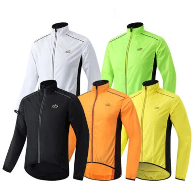 Herren Fahrradjacke Softshell Sport Jacke Winddicht Wasserabweisend Funktional - Bild 1 von 4