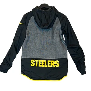 NFL Nike Pittsburgh Steelers  Full-zip Hooded Jacket Wind Water Resistant M - Picture 1 of 7