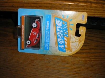 Jada Toys Punch BUGGY Slug BUG Volkswagen Bug VW Classic Beetle Red Firestone - Image 1 of 2