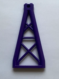 LEGO Dark Purple Support 1x6x10 Girder Triangular Ref 64449 Set 41689 41685 - Picture 1 of 1