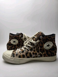 Converse Chuck Taylor All Star Hi Tops Leopardenmuster UK Größe 9 - Bild 1 von 12