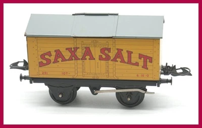 HORNBY TRAINS: NO. 50 - SALT WAGON - 'SAXA' - MINT- ORIGINAL BOX - Image 1 of 3