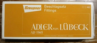 Graupner 463 Beschlagsatz Adler von Lübeck Rarität Neu/OVP - Bild 1 von 3