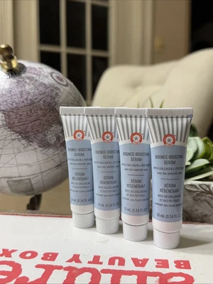 First Aid Beauty FAB Hydrating Serum with Hyaluronic Acid 10mL x 4 Tubes (td1) - Image 1 of 3