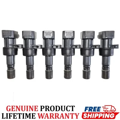 Bobinas de encendido x6 OEM DENSO para Jaguar X-Type S-Type 1999-10 3,0 L, 1X43-12029-AB Foto 1 de 4