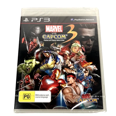 Marvel Vs Capcom 3 Fate Of Two Worlds Sony Playstation 3 PS3 Reg 4 New & Sealed - Image 1 of 4