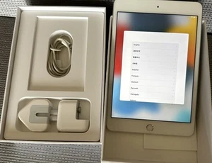 Apple iPad Mini 4 A1538 128GB 9.7in Screen Wifi Space Grey - Afbeelding 1 van 7