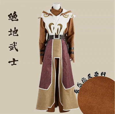 NUEVO Disfraz de The Clone Wars Jedi Guardia del Templo Disfraz Uniforme Jedi Foto 1 de 4