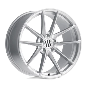 Victor Equipment Zuffen 18x10.5 +55 Silver w/ Brushed Face Wheel 5x130 (QTY 4) - Picture 1 of 4