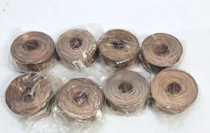 8 PCS OF 10FT HANGING STRAP 100FT COPPER PLATED STEEL - Picture 1 of 7