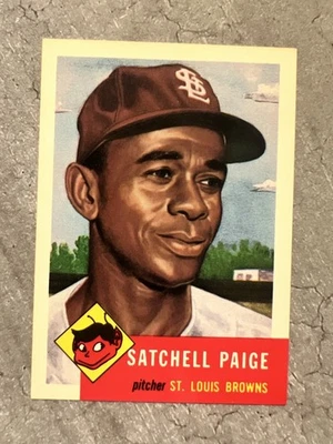 1991 Topps Archives 1953 #220 Satchel Paige - Image 1 of 2