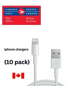 iPhone 14 13 12 11 X charging Cables - (10 pack) USB Charger Cables (10pc) - Photo 1 sur 10