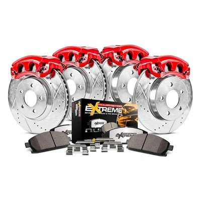 PowerStop KC2121-36 Brake Kit For Jeep Grand Cherokee 1995-1998 Front Rear Foto 1 de 4