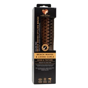 LADY JAYNE SALON PRO BEACH WAVES STYLING BRUSH BEACH WAVES AND LOOSE CURLS NEW - Picture 1 of 4