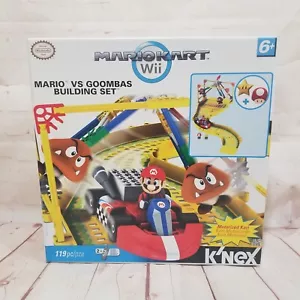 K’NEX MARIO KART WII MARIO VS GOOMBAS BUILDING SET BRAND NEW 38467 119 PIECES - Picture 1 of 8