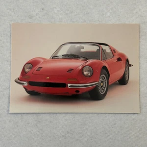 1974 Ferrari Dino Beaulieu National Motor Museum Postcard Post Card - Picture 1 of 3
