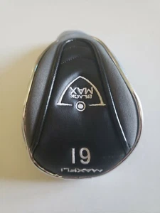Maxfli Black Max Headcover Black Gray Head Cover 6 iron 6I - Picture 1 of 3