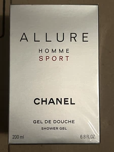 Chanel - ALLURE HOMME SPORT SHOWER GEL - 200mL NEW BOXED 100% Authentic - Picture 1 of 3