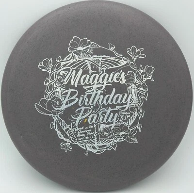 New Discraft Paul McBeth Luna Special Blend 170-172g Gray Purple Confetti Foil - Image 1 of 4