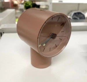 Ikea Bondtolvan Alarm Clock Analog Pale Pink 3 ¼ x 3 ½" New - Picture 1 of 6
