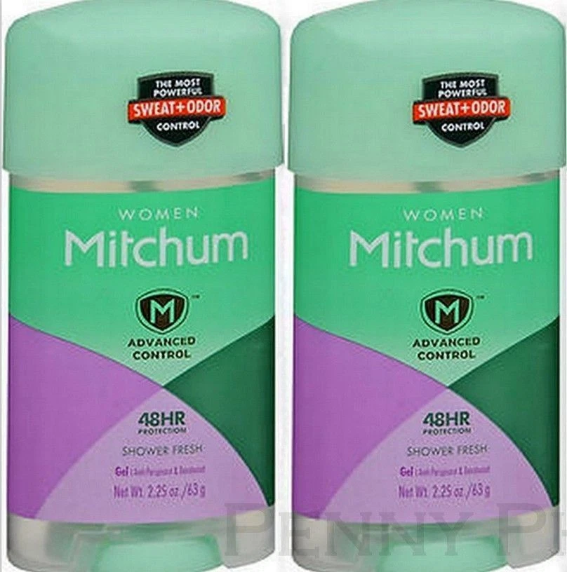 Mitchum Women Antiperspirant Deodorant SHOWER FRESH GEL 2.25oz( 2 pack ) / - Image 1 of 1