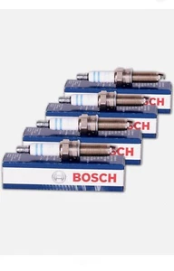 4x BOSCH ZÜNDKERZE für AUDI A3 A4 A5 A6 Q5 Q7 TT VW GOLF 5+6 T5 T6 PASSAT TIGUAN - Picture 1 of 1
