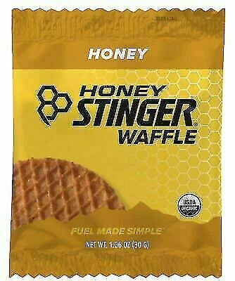 Honey Stinger Organic Honey Waffle 1.06 Ounce - 16 Count