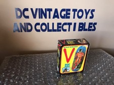 Vintage  ARCO V ENEMY VISITOR BOP BAG MISB Sealed 1984 Warner bros inc. LJN-RARE