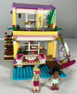 ✅ LEGO 41037 Friends Stephanie's Beach House 100 % komplett mit Minifiguren AUSVERKAUFT - Bild 1 von 7
