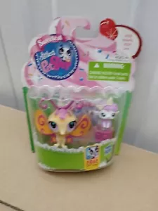 New 2012 Littlest Pet Shop Sweetest #3128 Butterfly and #3129 Lamb - Picture 1 of 3