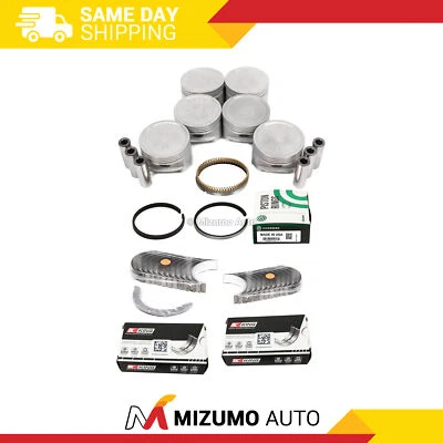 Pistons Main Rod Bearings Fit Mitsubishi Montero Sport 3.0L SOHC 6G72 - Image 1 of 4