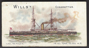 WILLS - SHIPS (WITH WILLS) - HMS REPULSE