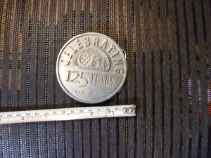 CBI celebrating 125 years of Excellence Chicago Bridge & Iron - 1989 belt buckle - Picture 1 of 2