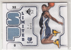 O.J. MAYO 2008-09 Upper Deck SP Authentic Limited Memorabilia #SPL-OM RC Rookie