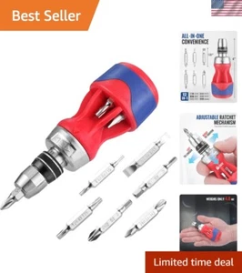 12-in-1 Ratcheting Screwdriver - Magnetic & Lightweight for Easy Use - Picture 1 of 8