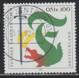 Germany 2001 SC# 2134 - Furth Dragon Lancing Festival - Used Lot # 397 - Picture 1 of 2