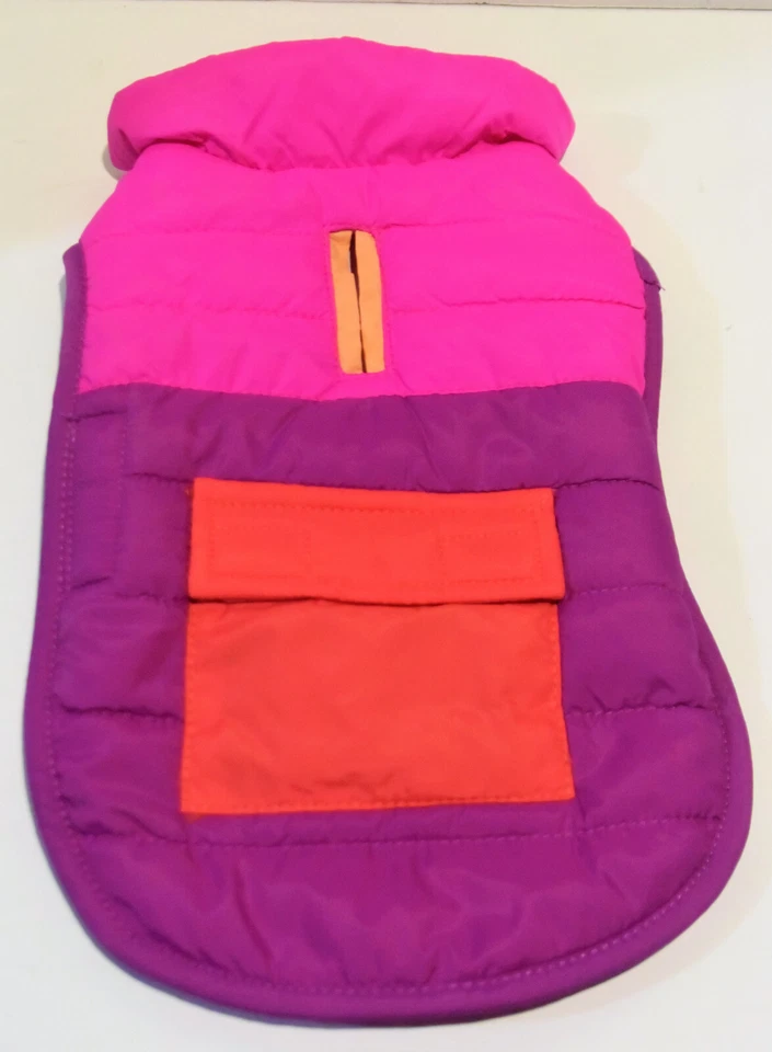 Botas y Barkley Rosa Bloque de Color Puffer Forrado de Vellón Chaqueta Abrigo X-Pequeño  Foto 1 de 3