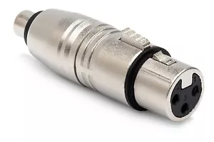 Hosa GXF-132 RCA to XLR3F Adapter - Picture 1 of 1