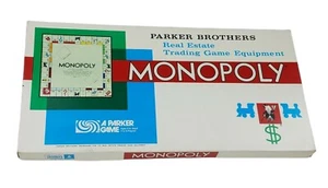 Vintage Monopoly Board Game 1973 Parker Brothers No. 9 General Mills Complete  - Picture 1 of 12