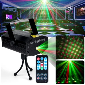 LED RG Mini Laser Stage Light Star Pattern DJ Disco Party KTV Projector Lighting - Bild 1 von 12