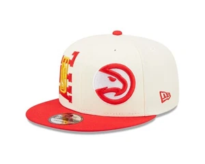 Atlanta Hawks New Era NBA On Stage Draft 9FIFTY Snapback Hat - Cream - Picture 1 of 8