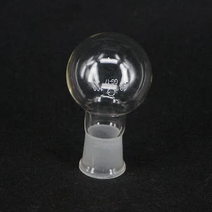 100ml Quickfit 29/32 Socket Lab Glass Flask Round Bottom Single Short Neck Ware - Picture 1 of 4