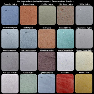 Crushed Best Quality Hydro Quartz Gemstone Dust Powder Ring , Woodworking Inlay - Picture 1 of 206