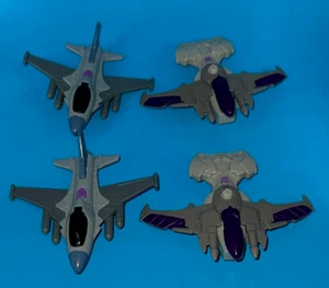 LOT of 4 ~TRANSFORMERS Prime ~ McDonalds Happy Meal Jets Planes 2012 ~ 4 inch - Picture 1 of 12