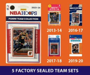 2023-24 NBA HOOPS Phoenix Suns Team Set MultiPack Durant Booker 2022 2015 2013 2 - Foto 1 di 1