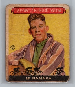 1933 Sport Kings Reggie McNamara Bicycling #15 9576 - Picture 1 of 2