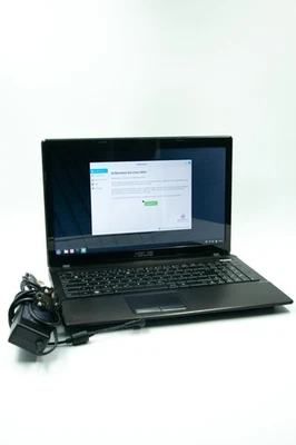 Asus K53U - AMD C-50 x2 CPU - 6 GB RAM - 256 GB SSD - Linux Mint 22.2 - Bild 1 von 3